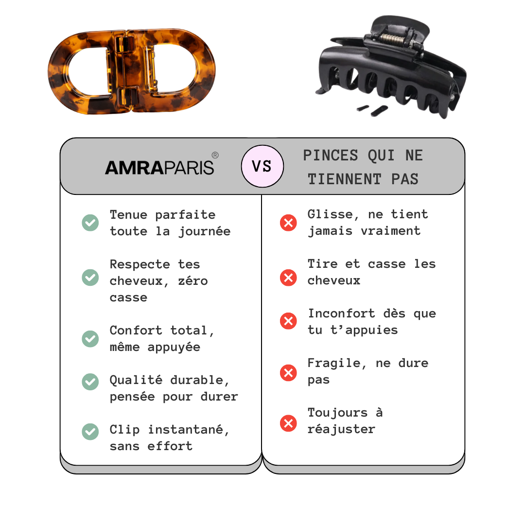 Barrette Amra Épure